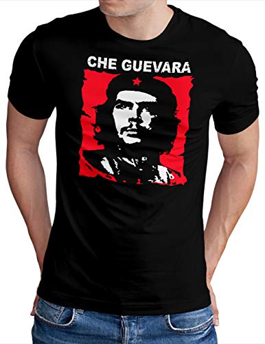 T-shirt Che-Guevara Homme en coton pour vos soirées cubaines