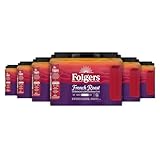 Folgers French Roast Medium Dark Roast Ground Coffee, 22.6 Ounces (Pack of 6)