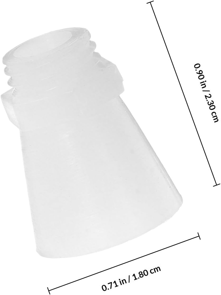 SEWACC 50pcs Replacement Fire Extinguisher Nozzles Plastic Sprayer Nozzle Screw Thread ×1.5 for 1kg Extinguisher Easy Installation Precision Manufactured for Kitchen Safety