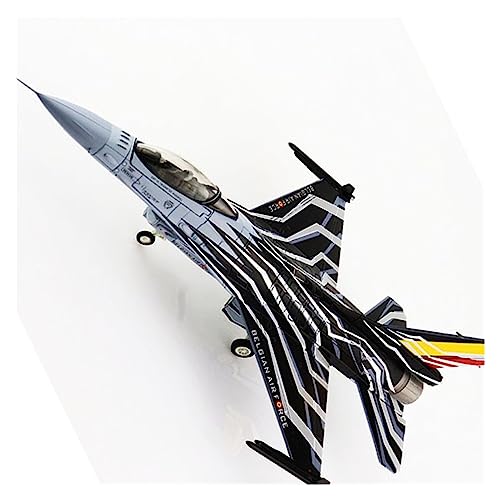 F16 Modelo 1/72 Escala miniatura coleccionable de avión caza 5