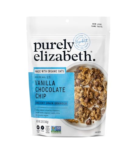 Image of Purely Elizabeth, Granola Ancient Grain Vanilla Chocolate Chip, 12 Ounce