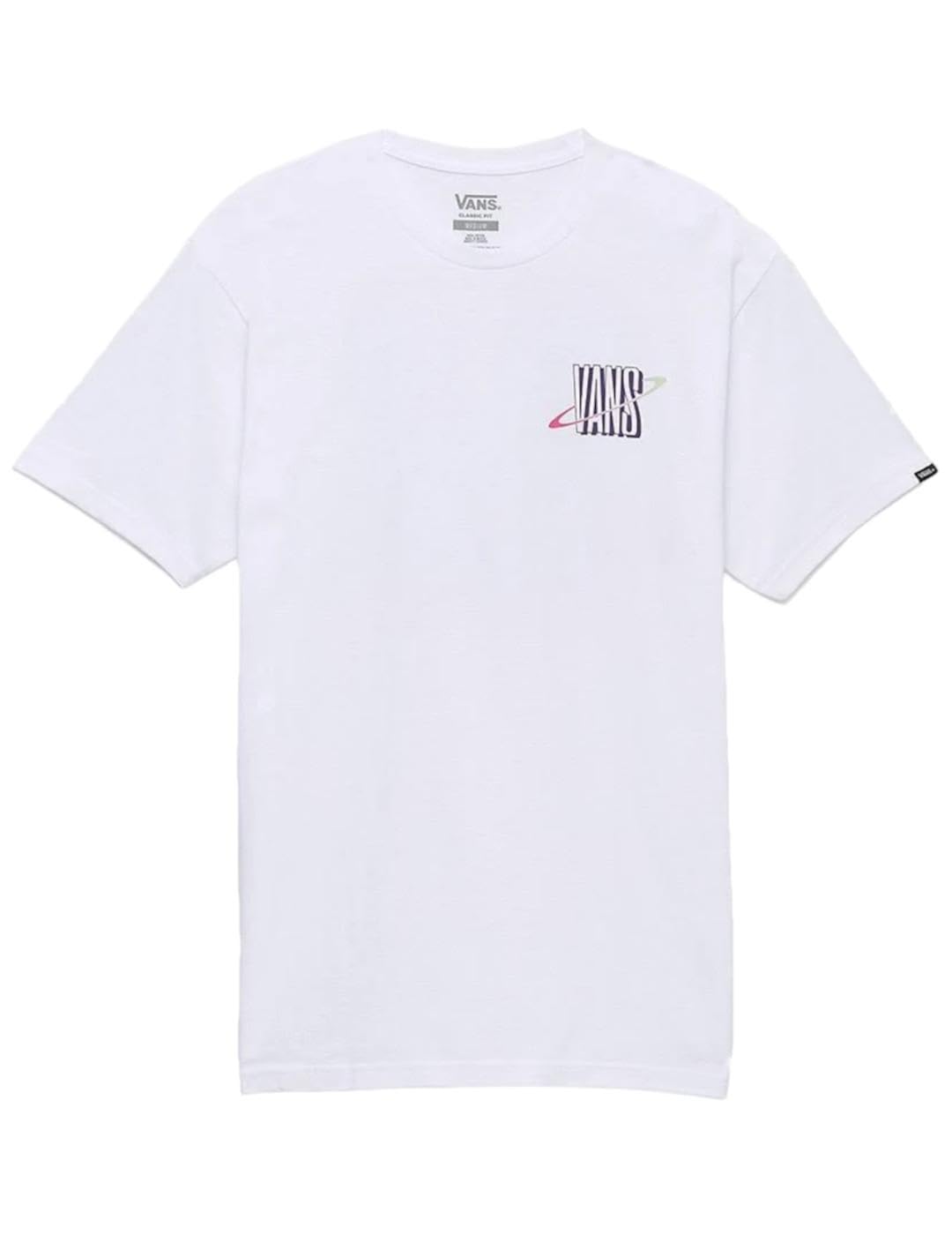 Vans Camiseta Ringed Logo Blanco