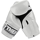 TOP KING Boxing Super Air Breathable Leather Gloves Muay Thai Boxing Gloves for Training or Sparring...