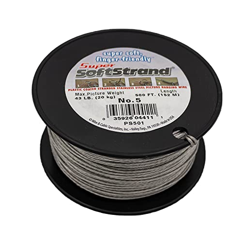 Image of Impex Picture Frame Wire #1,Braided Picture Frame Hanger Wire