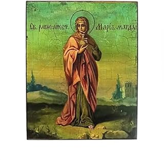 Large Orthodox wood Icon Virgin Mary art- Christian wood signs mother Mary wood wall art Christian iconography