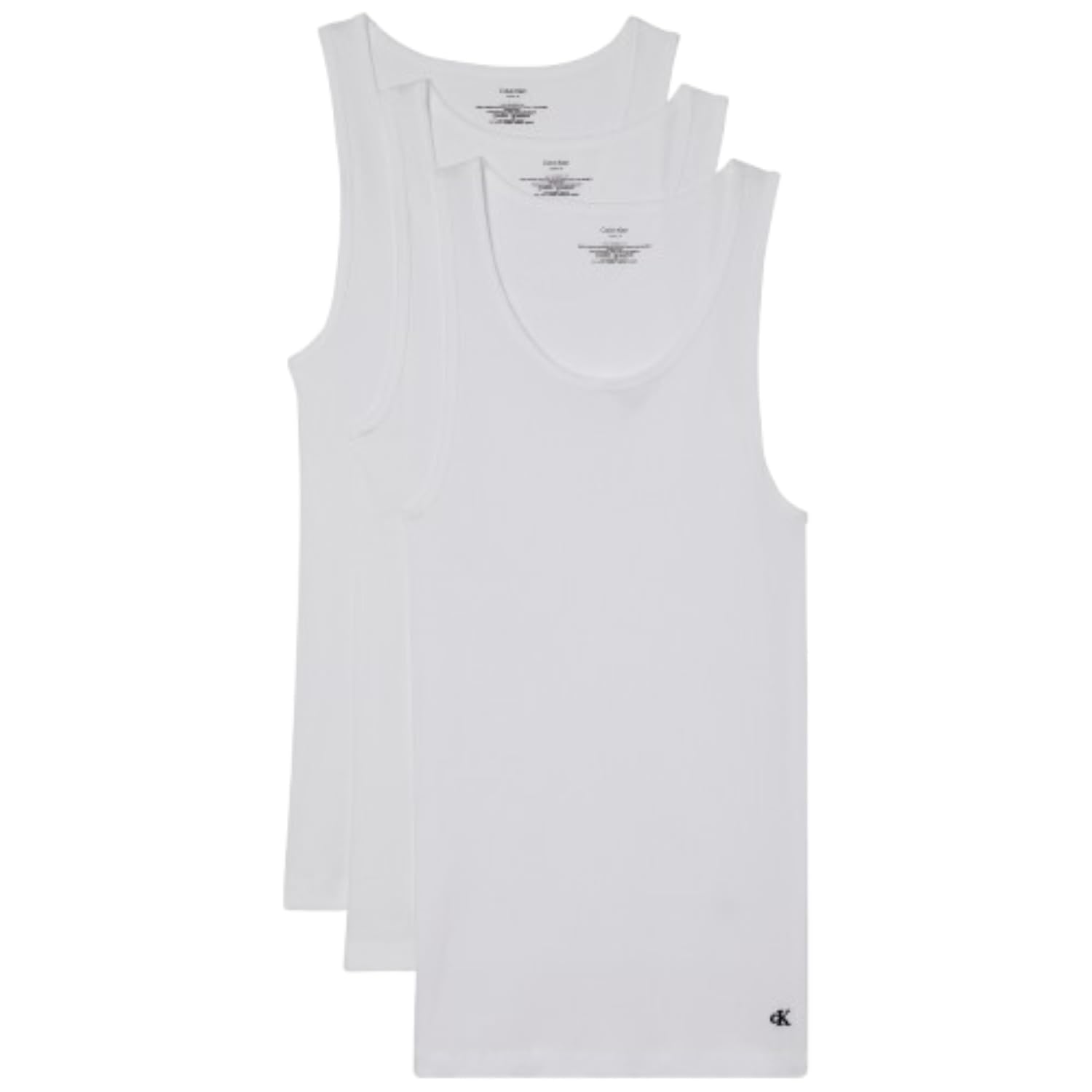 Calvin Klein Men's Cotton Classics 3-Pack Tanks