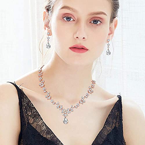 Dicheng, set di gioielli da donna, collana con