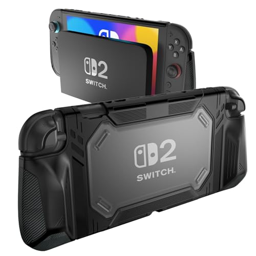 Cimetech Nintendo Switch 2pیP[X h~/h~/ϏՌ/wh~VRیJo[ilԍHwɊÂObvtjSwitch 2Ή