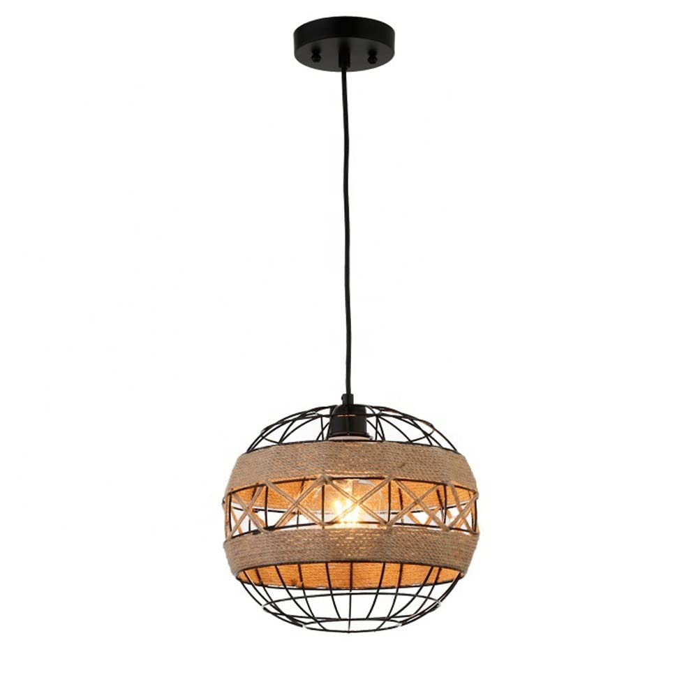 Przemysłowa lampa wisząca klatka
