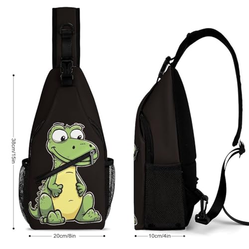 Sling Bag Crossbody Chest Bag Casual Shoulder Backpack miniatura 2