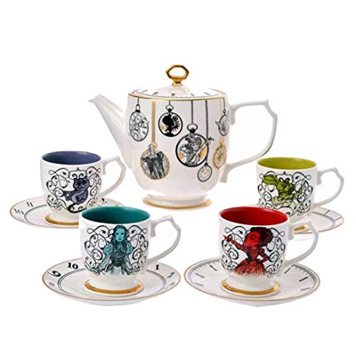 Disney Store Alice Through the Looking Glass Limited Edition Fine China Tea Set