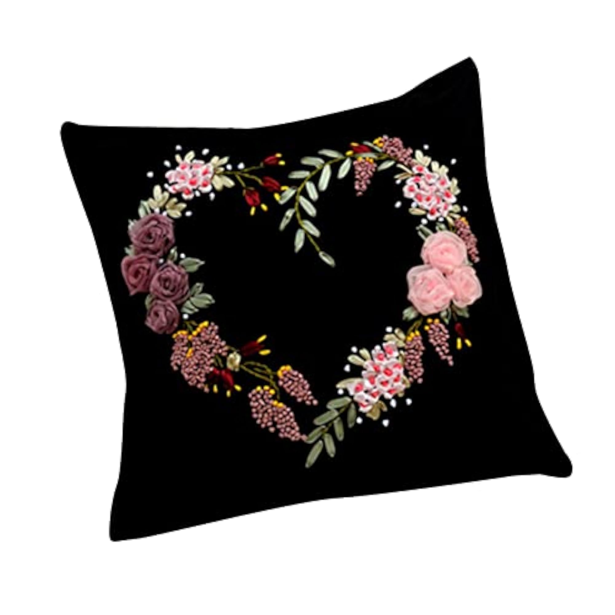 Embroidery Pillow Covers Kits Cross Stitch Pillow Case Needlework