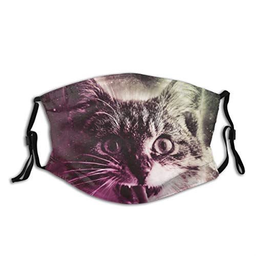 Space Cat Washable And Reusable Facial Decoration1 Pcs