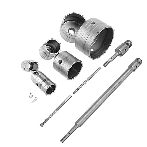 Fafeicy Kit de Brocas Diamantadas para Concreto 35-110mm miniatura 7