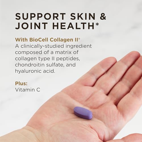 Solgar Collagen Hyaluronic Acid Complex, 30 Tablets - Hydrolyzed Type 2 - image 4