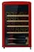 Produktbild Amica WKR 341 920 R Retro-Weinkühlschrank/Weintemperierschrank im Retro Design/Rot/max. 30 Bordeauxflaschen (0,75l) / 87,5 x 55cm / 4 Holzlagerböden aus Buche/Kompressor-Technik