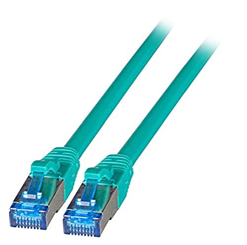 EFB RJ45 Patchkabel S/FTP,Cat.6A,Cat7 TPE Superflex,1m,grĂĽn