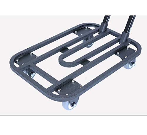 Carretilla multiusos plegable capacidad 225Kg 4 ruedas miniatura 5