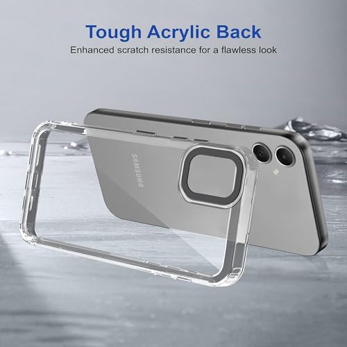 Image of Zapcase Back Case Cover for Samsung Galaxy M05 | Compatible for Samsung Galaxy M05 Back Cover | Case Cover with Camera Protection | (TPU + PC | Transparent)