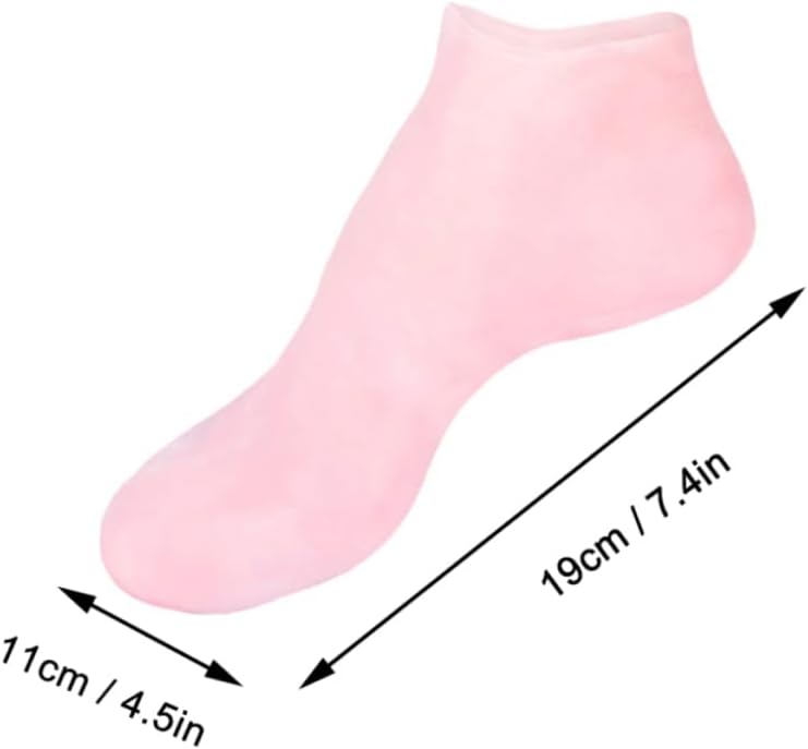 FOMIYES 1set Moisturizing Hand Gloves Foot Care Socks for Cracked Foot Treatment