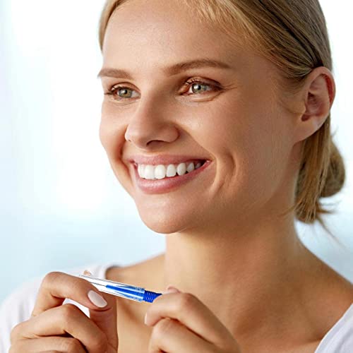 100 Stück Zahnzwischenraumbürsten, Interdentalbürsten Dentalbürsten Zwischenraum Zahnbürste Wiederverwendbar für Reinigung Zwischen den Zähnen Zahnreinigung Werkzeug Rot Blau – Bild 7