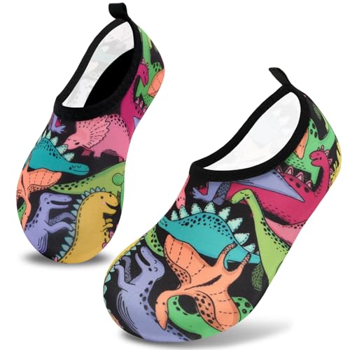 Image of VIFUUR Kids Water Shoes Girls Boys Quick Dry Aqua Socks for Beach Swim Outdoor Sports