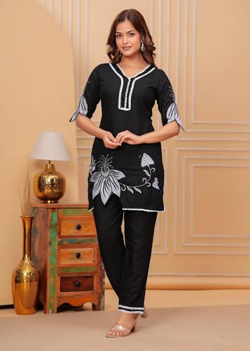 Image of FABNEX kurta set for women | Women Kurta | Women Kurta Sets Kurtis | Women Kurta Pant Set | Women Kurta Pant Set Women (K-115-117)