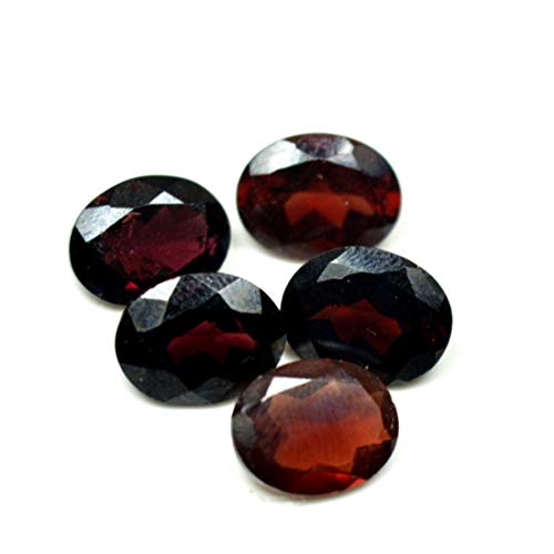 Pierres précieuses ovales lot de 5 pour création de bijoux faits main - 2