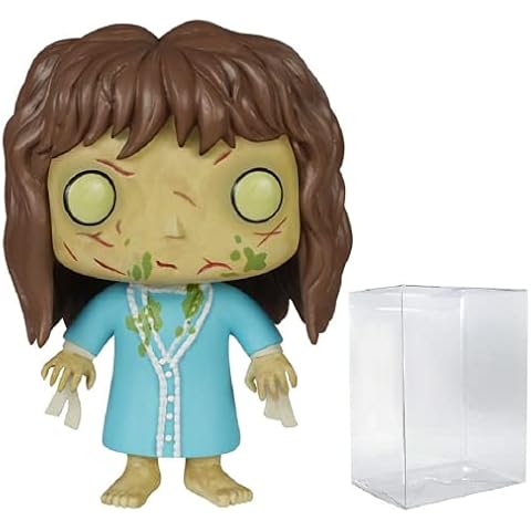 Figura de vinilo de Regan Funko de The Exorcist con funda protectora de caja Cover