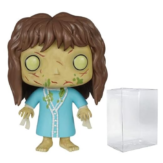 Los 10 Funko Pop! de Terror Más Espeluznantes 9 POP The Exorcist - Figura de vinilo de Regan Funko (paquete con funda protectora de caja compatible)