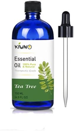 Tea Tree Essential Oils, 150ML 100% PURE NATURAL Premium Therapeutic Grade Aromatherapy Essential Oil set 4.5 fl oz From KIUNO