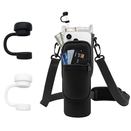 1 Stück Trinkflasche Tasche, Thermotasche Für Flaschen, Cup Holder, Flaschenhalter Zum Umhängen, Praktischer Schutz Für Sportflaschen