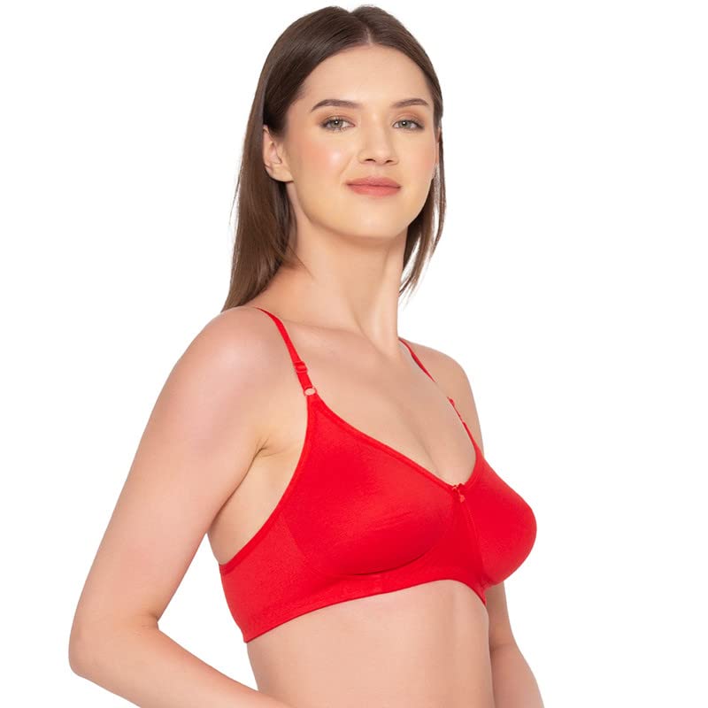Image of Groversons Paris Beauty Women's Pack of 2 Seamless Non-Padded, Non-Wired Bra (COMB09)