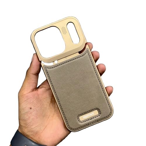 GRIPPIE NJOYNY Premium Metallic AeroFLex Aluminium Leather Case
