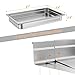 IHEX 6 Pack Stainless Steel Steam Table Pan, 2.5'' Deep Hotel Pans(21