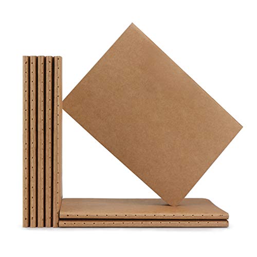 Carnet de notes papier Kraft A6 ligné pour ne plus perdre vos idées couverture souple lot de 8