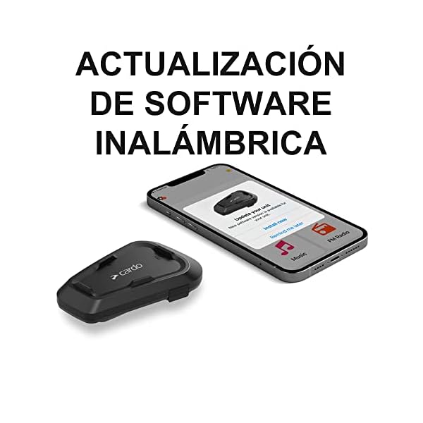 Cardo Spirit Motocicleta 2 Vías Bluetooth Auriculares - Imagen 5