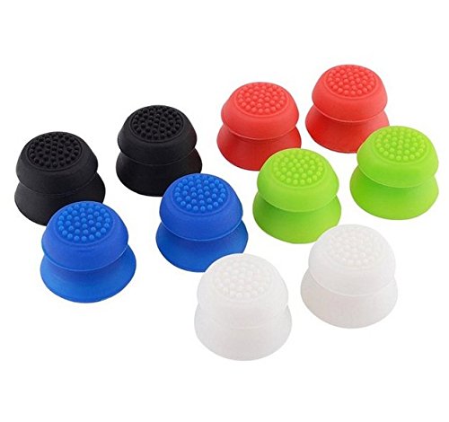 Ambertown Pack of 8 pcs Analog Controller Gamepad Raised Antislip Thumb Stick Grips Thumbsticks Joystick Cap Cover for PS5, PS4, PS3, Switch Pro, Xbox one, Xbox 360, Wii U, PS2 Controller Ambertown Pack of 8 pcs Analog Controller Gamepad Raised Antislip Thumb Stick Grips Thumbsticks Joystick Cap Cover for PS5, PS4, PS3, Switch Pro, Xbox one, Xbox 360, Wii U, PS2 Controller