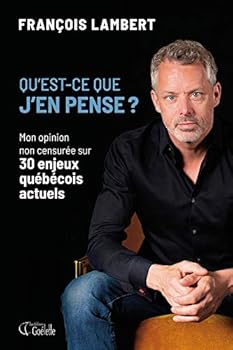 Hardcover Qu'est-ce que j'en pense? : Mon opinion non censur [French] Book