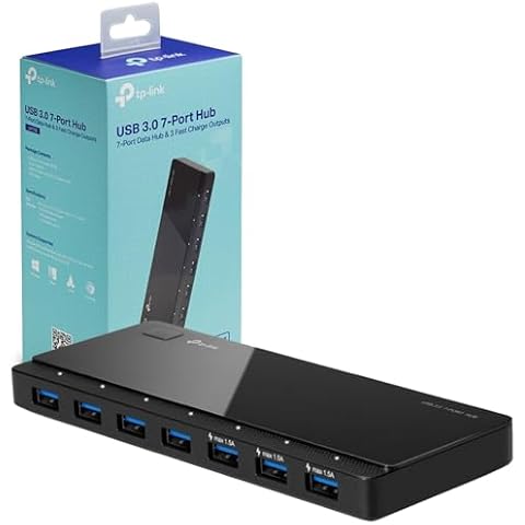 TP-Link UH700 7-Port USB 3.0 Hub Cover