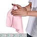 HOULIFE Sweat Absorbing Handkerchief for Men, Microfiber Quick-Dry Rags Towels for Gym Sport Workout, Sweat Towel for Hand (Pink)