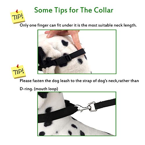 Dog Head Collar with Padded Leather, Head Harness Stops Dog Pulling, Head Leash(M, Red) - Thumbnail 5