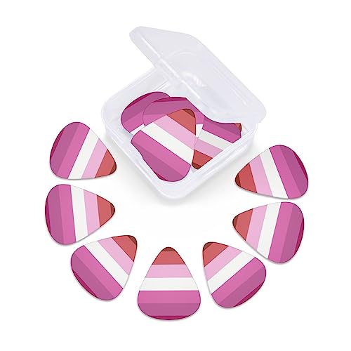 Lot de 12 médiators tendance et durables avec drapeau arc-en-ciel pour guitare électrique et basse - Les Beatles, Paul McCartney, John Lennon, RIngo Starr, George Harrison Lot de 12 médiators tendance et durables avec drapeau arc-en-ciel pour guitare électrique et basse – Image 7