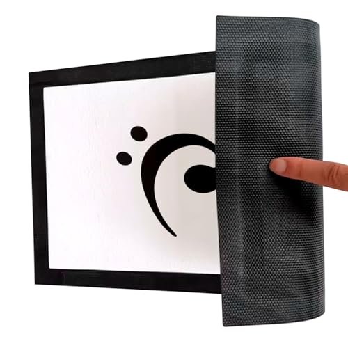 Paillasson Clef de FA pour entrée de musicien | Tapis original solfège 75x50cm - 5