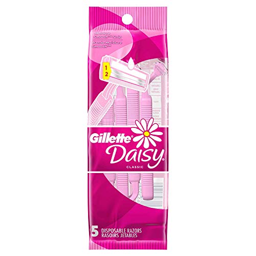Gillette Daisy Classic Razors 5 Count (3 Pack)