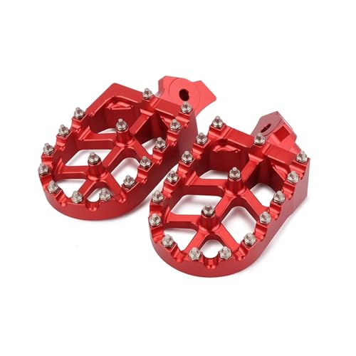 Repose-pieds moto rouge pour XR50R et XR70 de 2000 à 2005