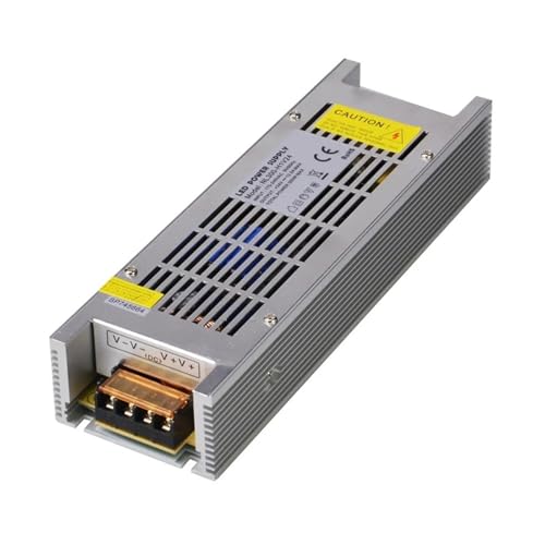 Driver LED 300W 24V anti-scintillement alimentation 12A silencieuse 220V