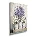 IBTKQSM Lavender Canvas Wall Art Rustic Country Poster Floral Flower Lavender Pictures Painting Modern Prints Artwork for Bathroom Living Room Home Wall Decor 16"x20"