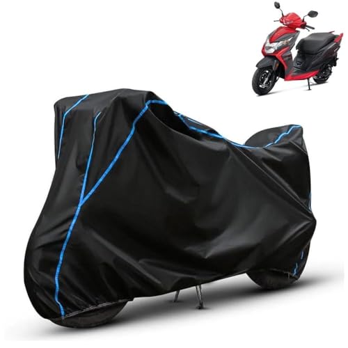 Image of Kerwa Waterproof Bike Cover Compatible with Honda Dio | Dust Proof, UV-Resistant, All-Weather Protection Bike Body Cover, Windproof Elastic Bottom