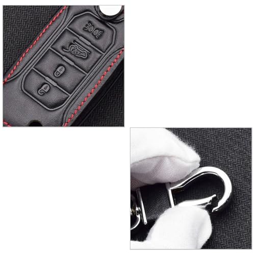 Etui clés télécommande Jeep Renegade 2016 finition premium durable - 5